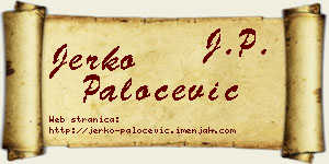 Jerko Paločević vizit kartica